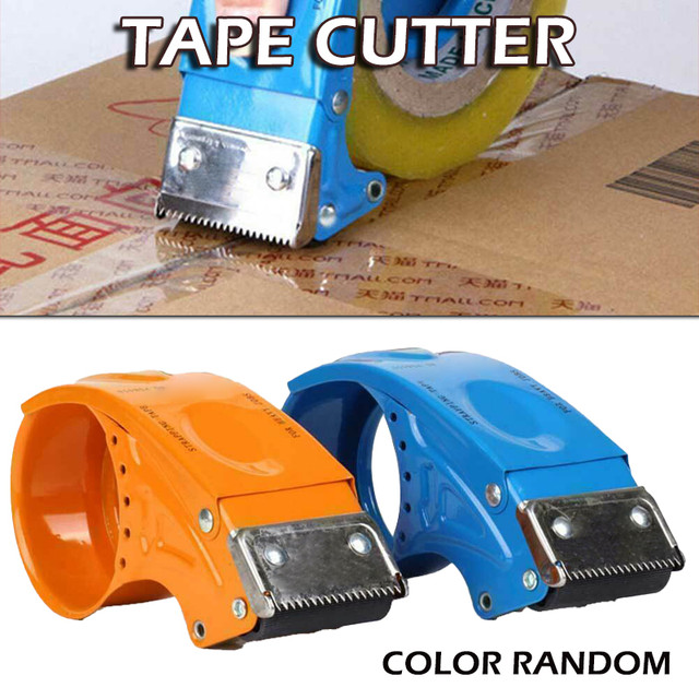 Metal Packing Tape Cutter Handhold Tape Cutting Dispenser Portable